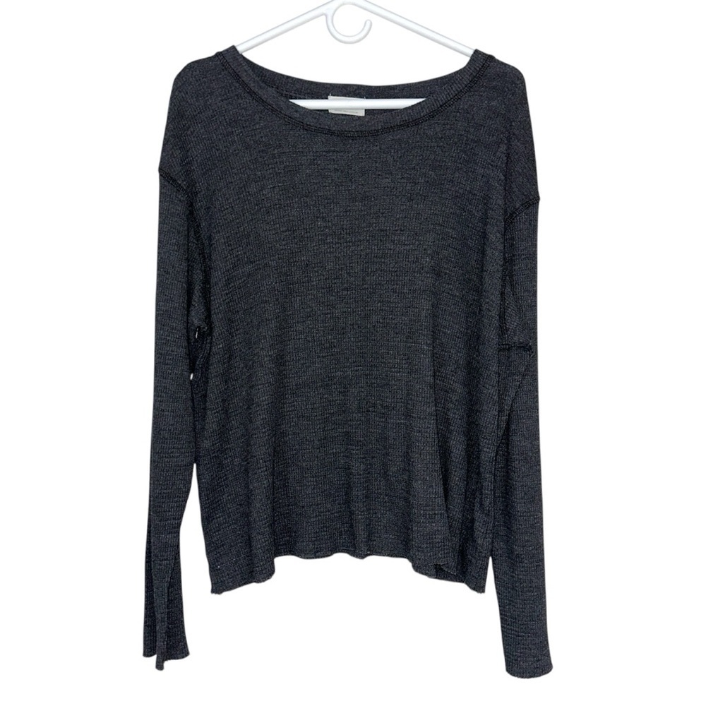Anthropologie T.la Women’s XL Gray Thermal Top